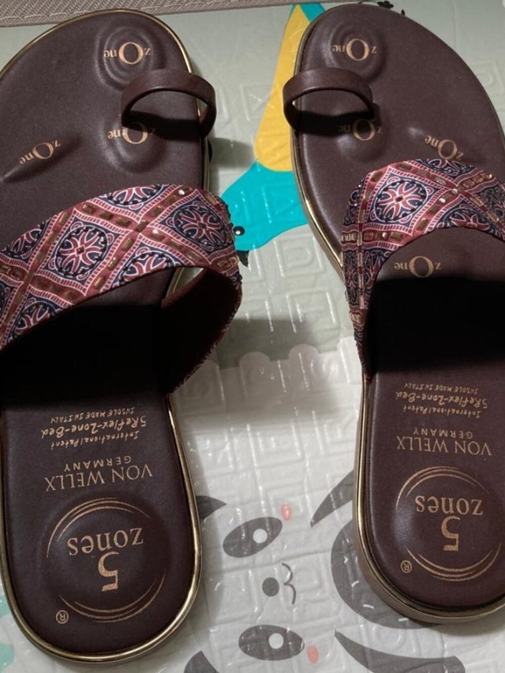 NWOT Zone 5 Ethnic Sandals